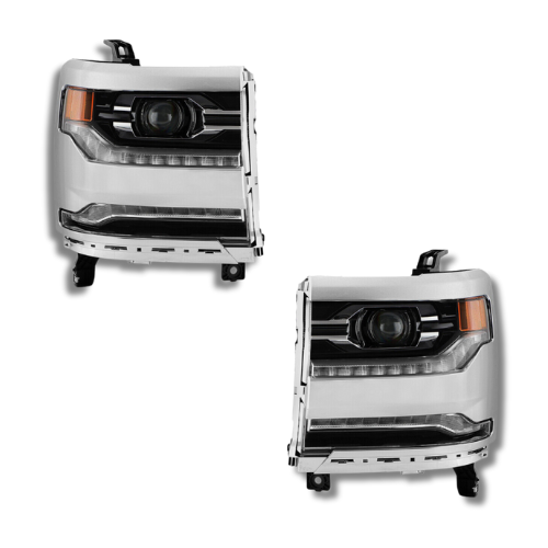 2016 - 18 CHEVY SILVERADO 1500 OE REPLACEMENT HEADLIGHTS