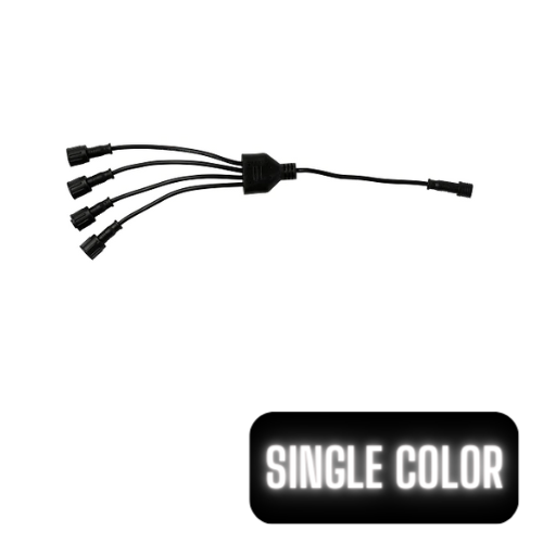 MWcustoms Single Color 4-1 ROCK/WHEEL LIGHT SPLITTER