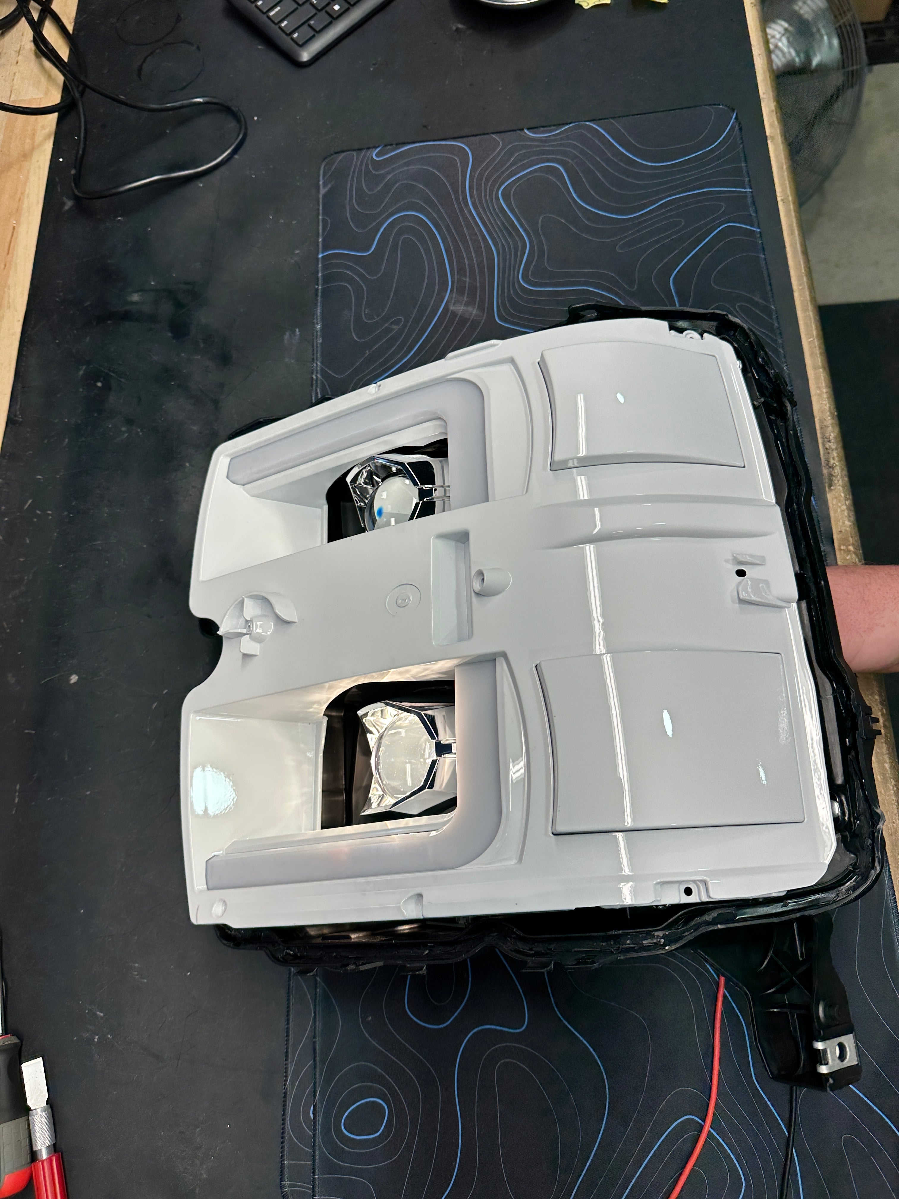 2015 - 19 CHEVY SILVERADO HD ALPHAREX PRO SERIES HEADLIGHTS