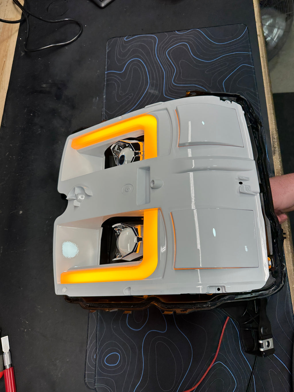 2015 - 19 CHEVY SILVERADO HD ALPHAREX PRO SERIES HEADLIGHTS