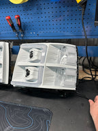 2007 - 13 CHEVY SILVERADO DUAL PROJECTOR + C BAR HEADLIGHTS