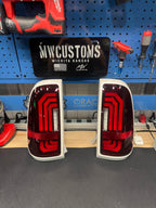 1999 - 16 SUPERDUTY TAIL LIGHTS *RED LENS* *PAINTED: UG BORDER*