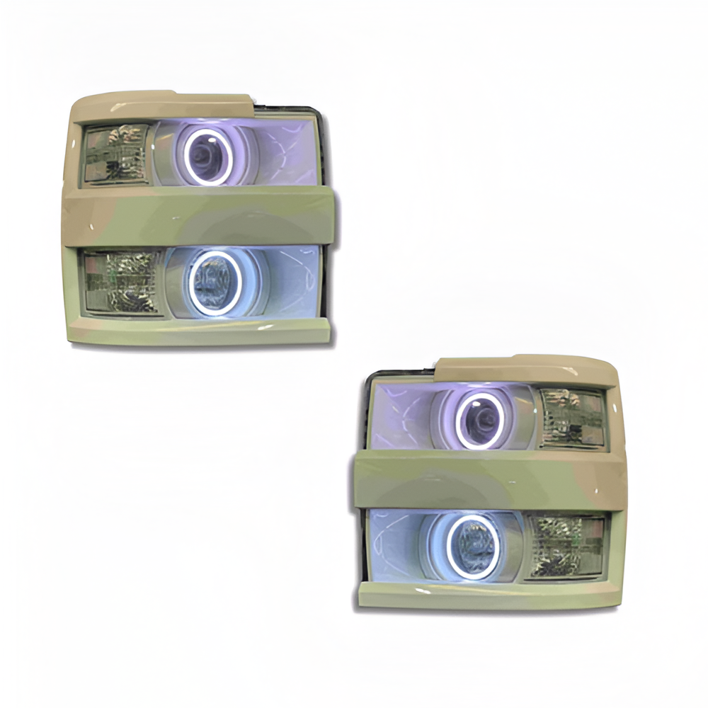 2015-19 CHEVROLET SILVERADO HD 2500/3500 OEM STYLE HEADLIGHTS