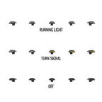 2019 - 2024 DODGE RAM 2500/3500 BOOST AUTO S-SERIES CAB LIGHTS