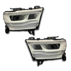 2019 - 23 DODGE RAM 1500 REFLECTOR LED HEADLIGHTS