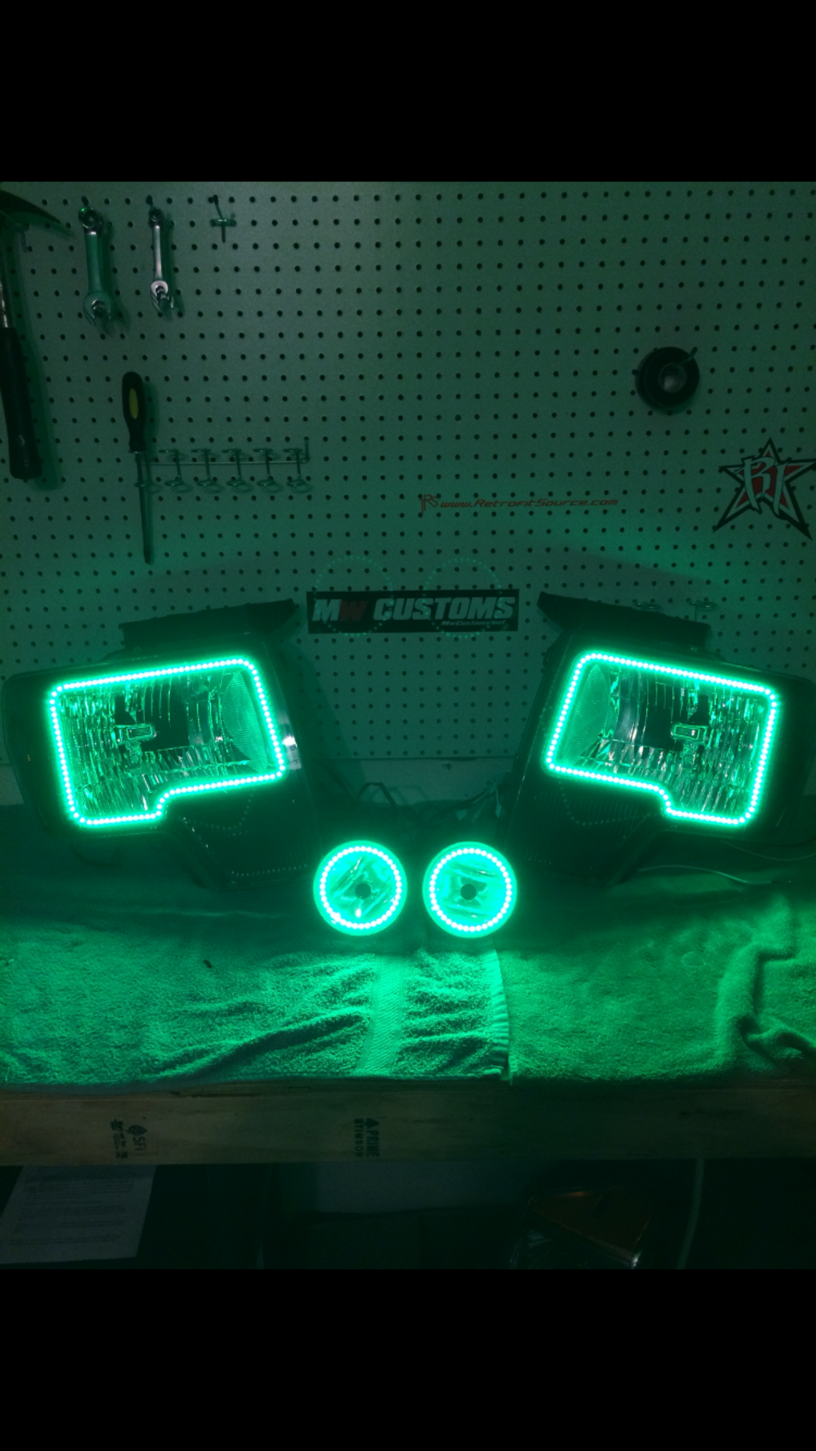2009-14 FORD F-150 RGB HALO KIT - MwCustoms