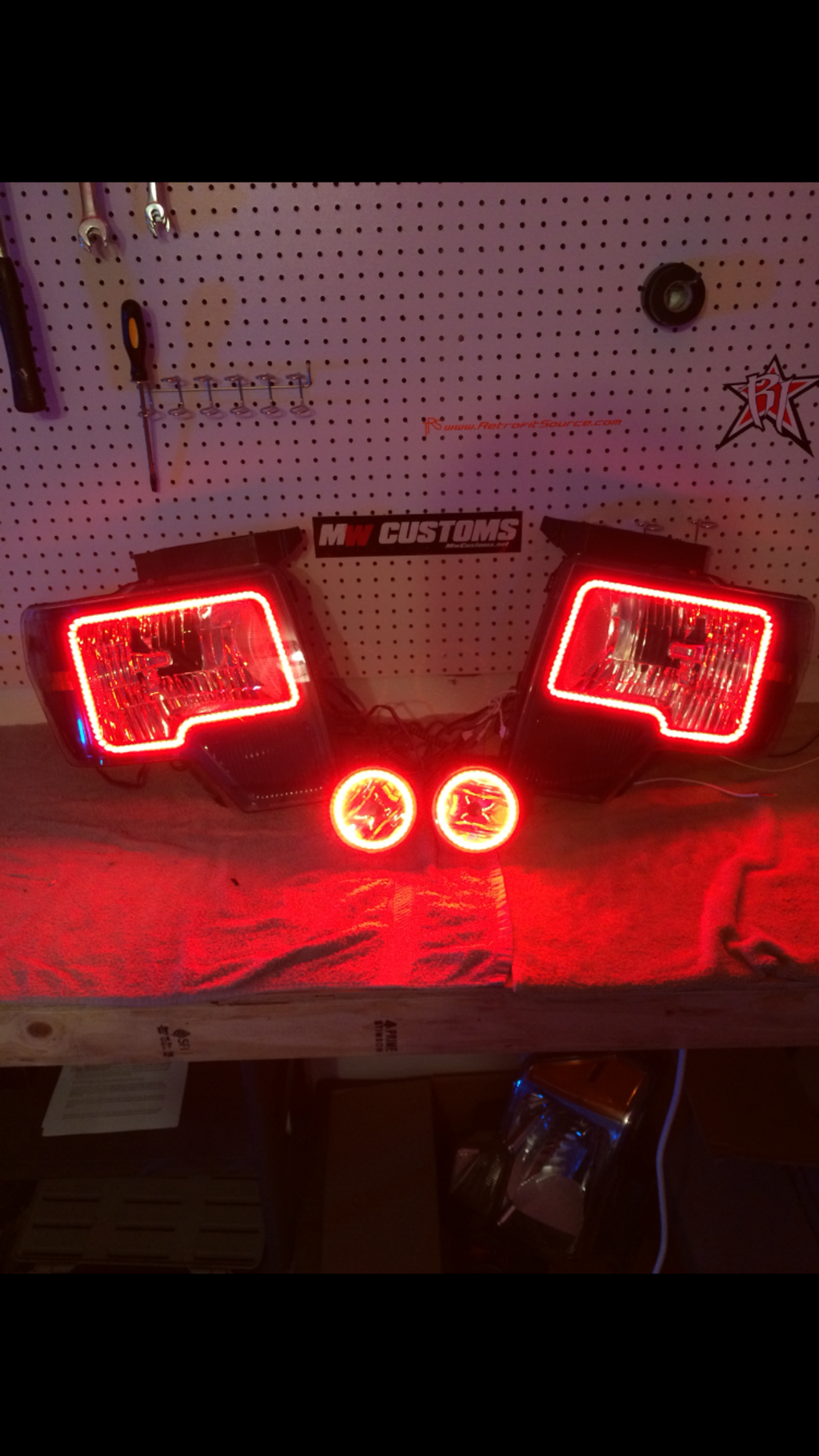 2009-14 FORD F-150 RGB HALO KIT - MwCustoms