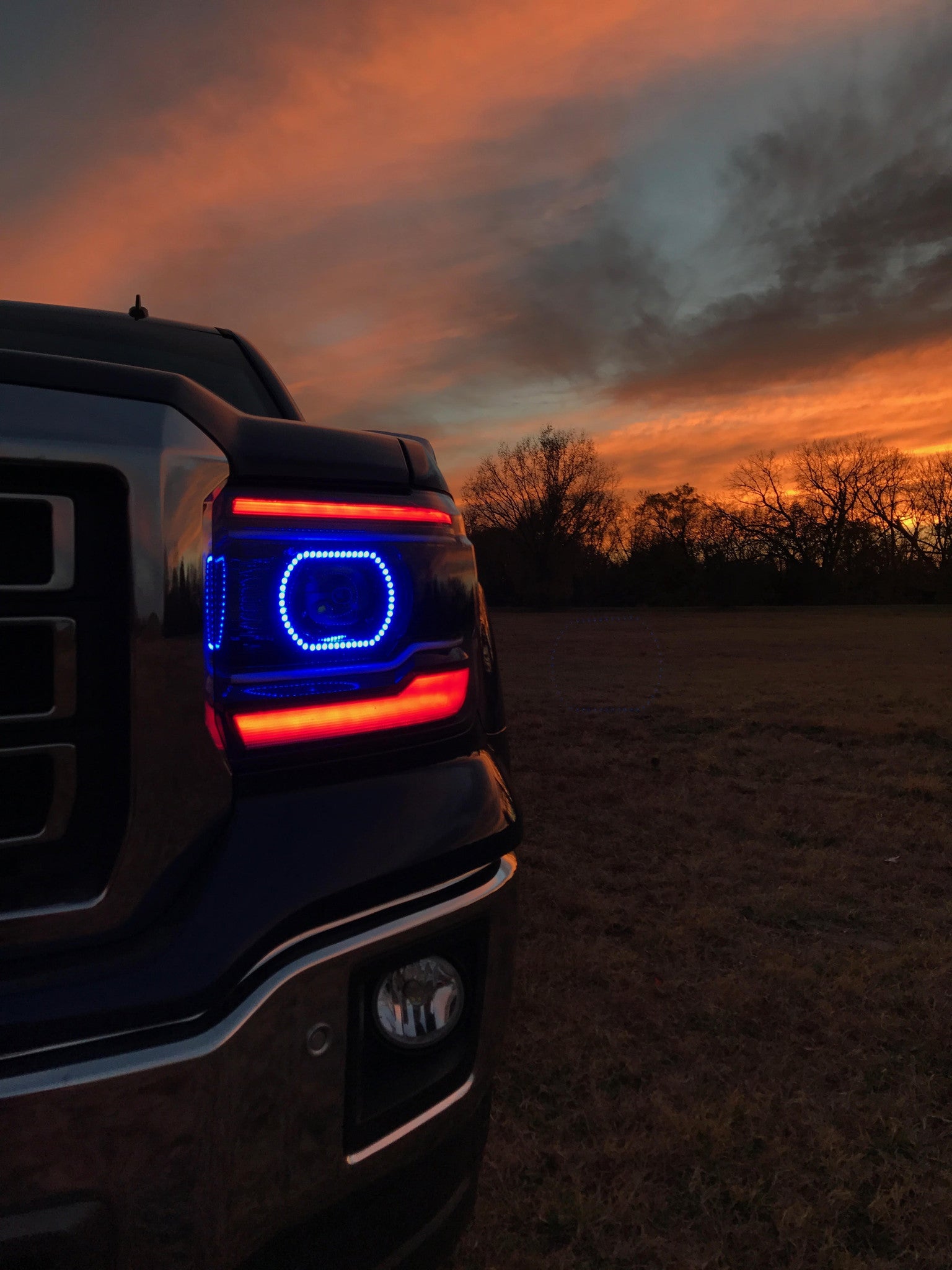 2014-15 GMC SIERRA RGB HALO KIT - MwCustoms