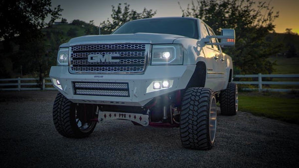 PRE-BUILT 2007-13 GMC SIERRA ALPHAREX HEADLIGHTS