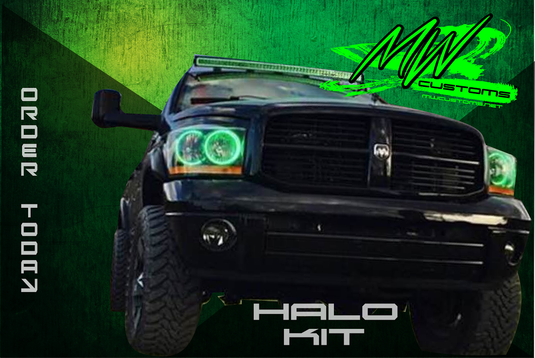 2006-08 DODGE RAM RGB HALO KIT - MwCustoms