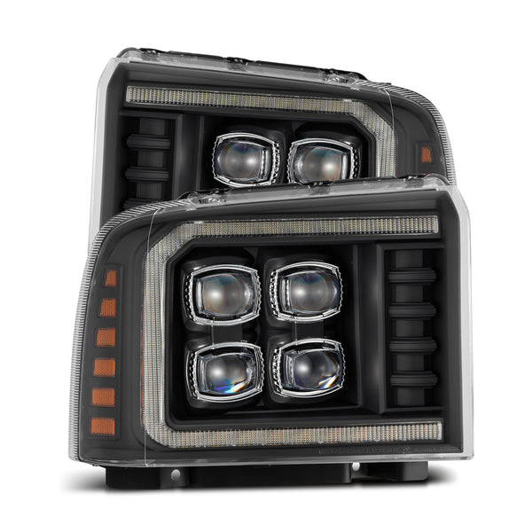 PRE-BUILT 2005-07 FORD SUPER DUTY ALPHAREX HEADLIGHTS NOVA SERIES