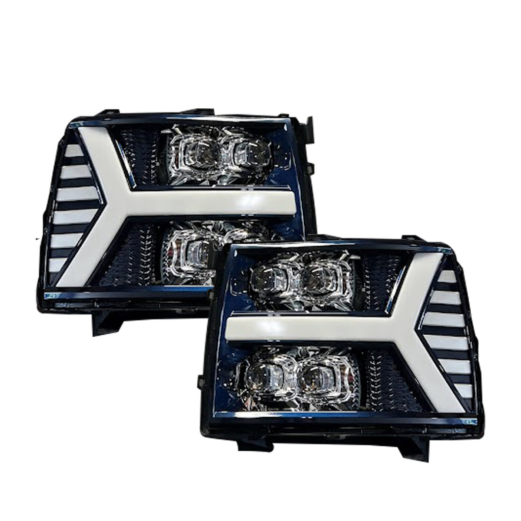 2007-13 SILVERADO ALPHAREX HEADLIGHTS NOVA SERIES