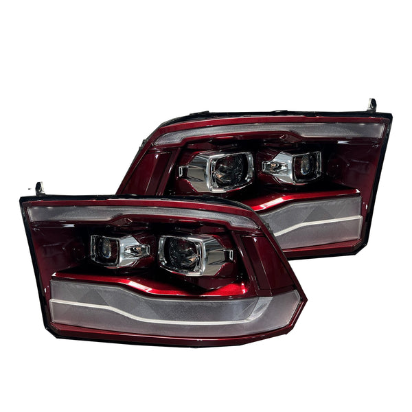 PRE-BUILT 2009-18 DODGE RAM ALPHAREX HEADLIGHTS