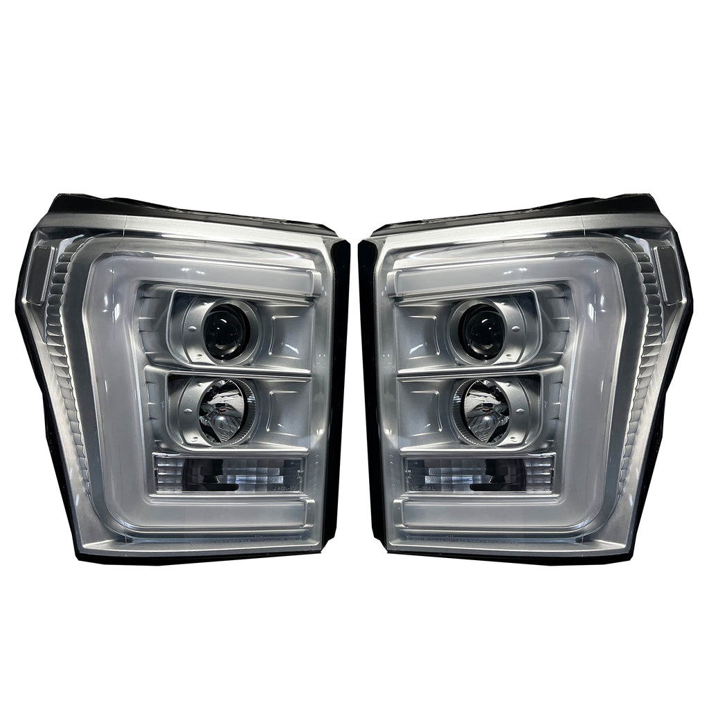 2011-16 FORD SUPER DUTY C BAR HEADLIGHTS
