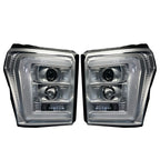 2011-16 FORD SUPER DUTY C BAR HEADLIGHTS