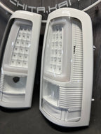 99-06 GMC SIERRA/2003-07 CHEVROLET SILVERADO C BAR TAIL LIGHTS