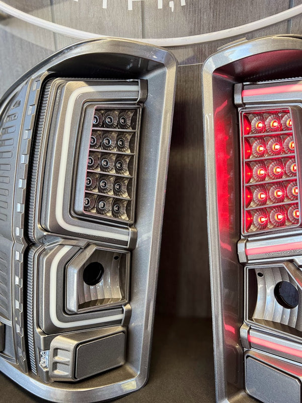 PRE-BUILT 2007-13 CHEVROLET SILVERADO S BAR TAIL LIGHTS