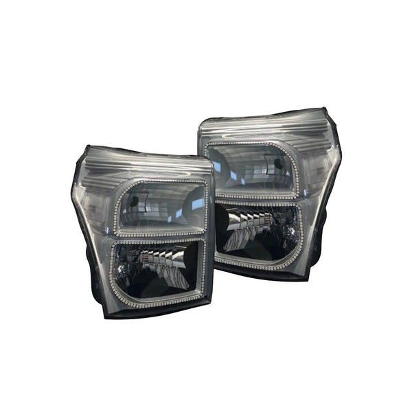 PRE-BUILT 2011-16 FORD SUPER DUTY HEADLIGHTS