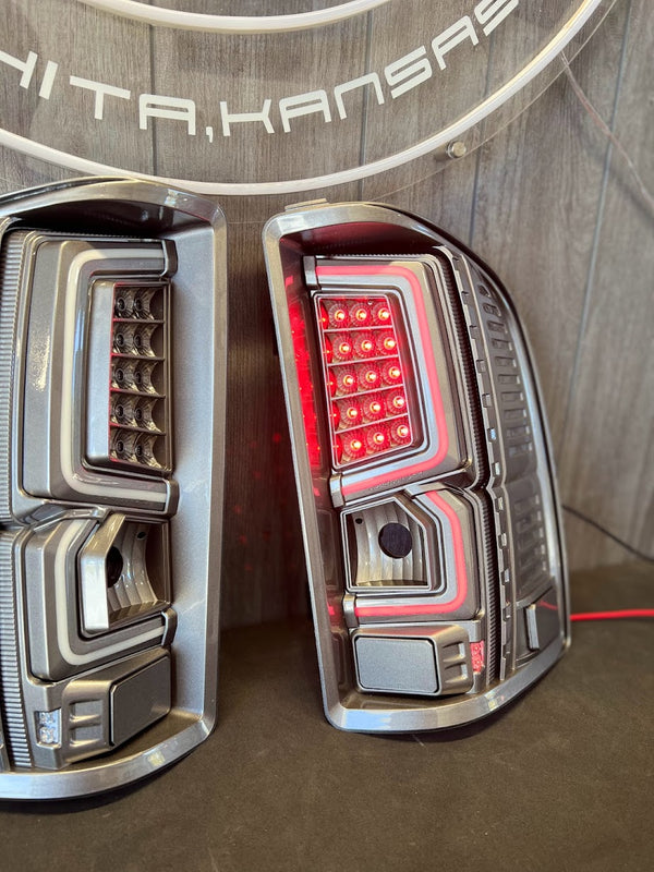 PRE-BUILT 2007-13 CHEVROLET SILVERADO S BAR TAIL LIGHTS