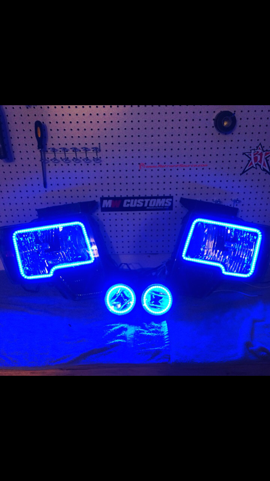 2009-14 FORD F-150 RGB HALO KIT - MwCustoms