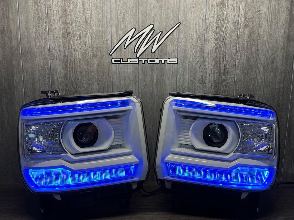 2014-18 GMC SIERRA HEADLIGHTS