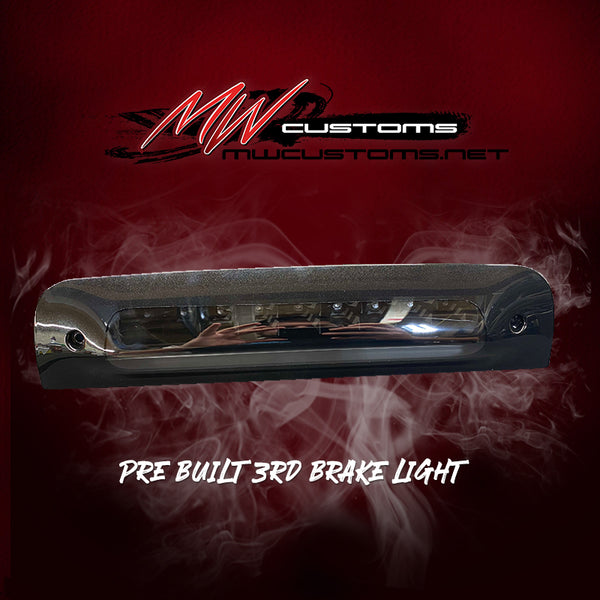 PRE-BUILT 3RD BRAKE LIGHT (ANY YEAR,MAKE AND MODEL)