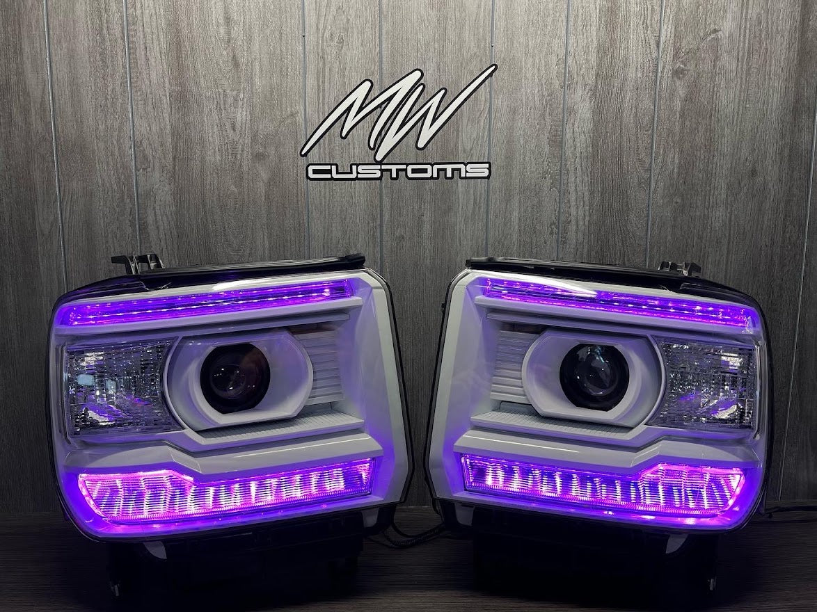 2014-18 GMC SIERRA HEADLIGHTS