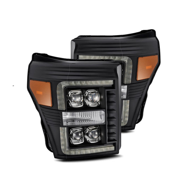 PRE BUILT 2011-16 FORD SUPER DUTY ALPHAREX HEADLIGHTS NOVA SERIES