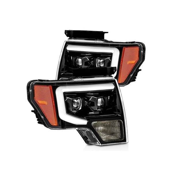 PRE-BUILT 2009-14 FORD F150 ALPHAREX HEADLIGHTS