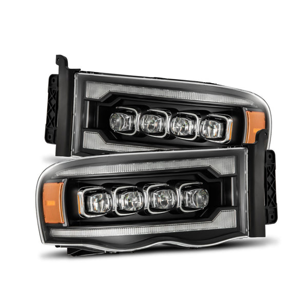 PRE BUILT 2002-05 DODGE RAM ALPHAREX HEADLIGHTS NOVA SERIES