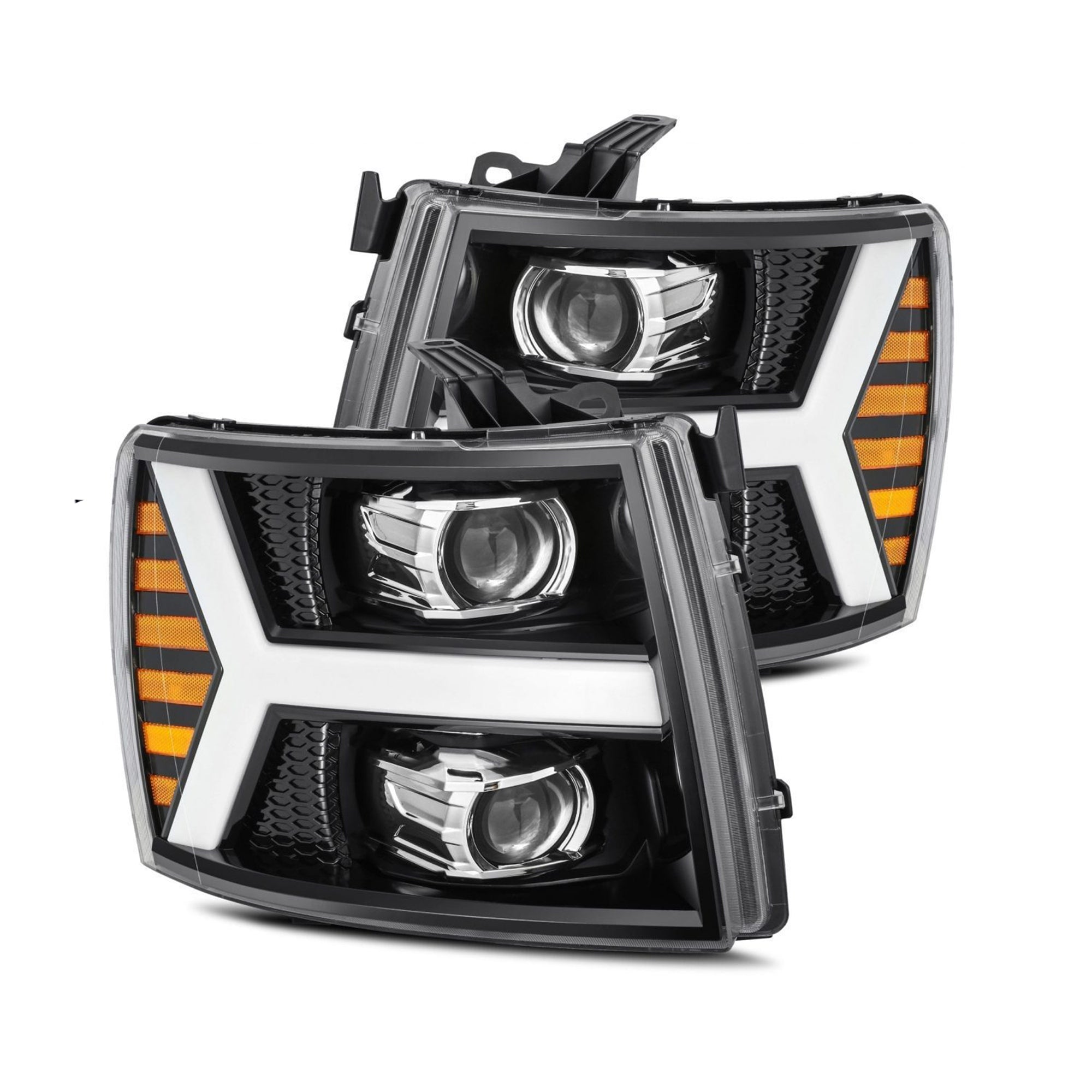 2007-13 SILVERADO ALPHAREX HEADLIGHTS