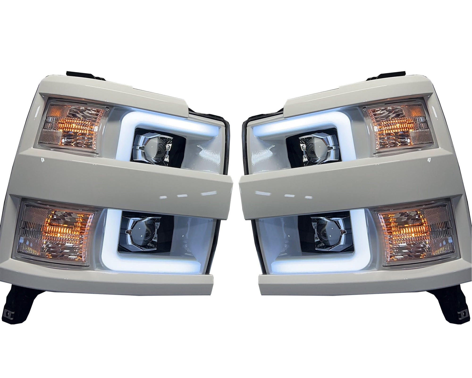 2015-19 CHEVROLET SILVERADO HD 2500/3500 ALPAHAREX HEADLIGHTS