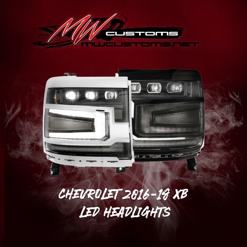 2016-18 CHEVROLET SILVERADO (1500) MORIMOTO XB HEADLIGHTS