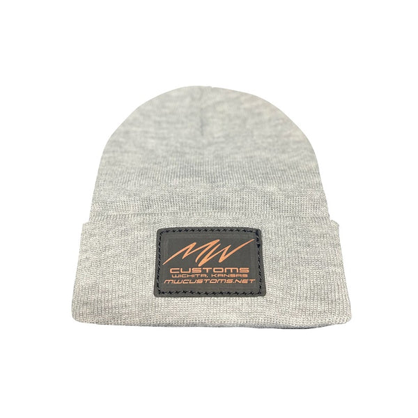 GRAY CUFF BEANIE