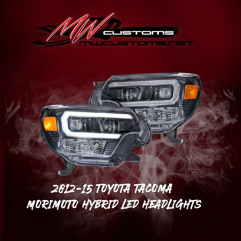 2012-15 TOYOTA TACOMA MORIMOTO HYBRID LED HEADLIGHTS
