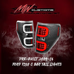 2009-14 FORD F150 C BAR TAIL LIGHTS