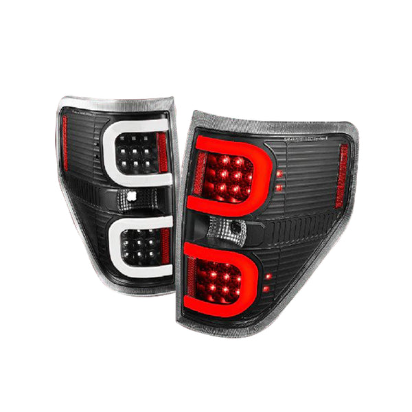 PRE-BUILT 2009-14 FORD F150 C BAR TAIL LIGHTS