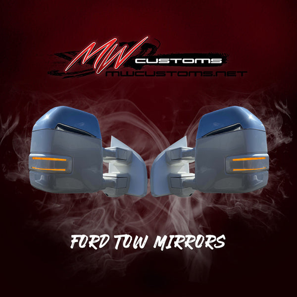CUSTOM FORD TOW MIRRORS 2008-16 FORD SUPER DUTY