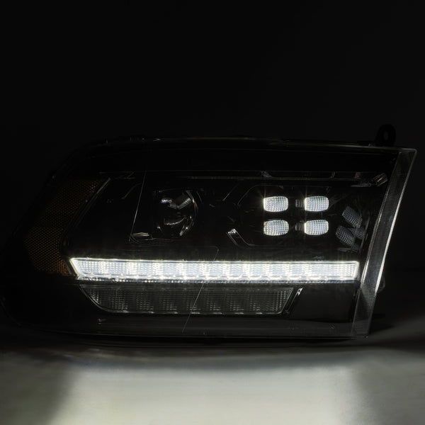 PRE BUILT 2009-18 ALPHAREX DODGE RAM HEADLIGHTS (5th GEN STYLE)