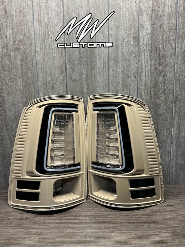 PRE-BUILT 2009-18 DODGE RAM  C BAR TAIL LIGHTS