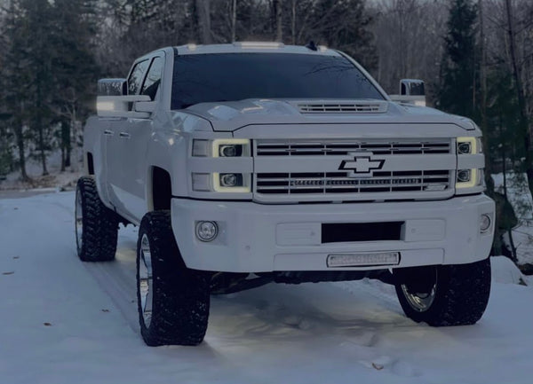 PRE-BUILT 2015-19 CHEVROLET SILVERADO HD 2500/3500 ALPAHAREX HEADLIGHTS