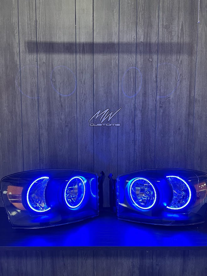 2006-08 DODGE RAM RGB HALO KIT