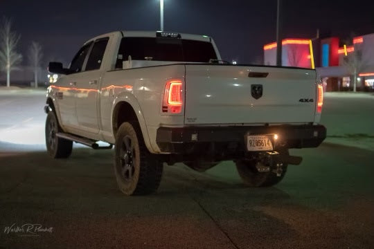 PRE-BUILT 2009-18 DODGE RAM  C BAR TAIL LIGHTS
