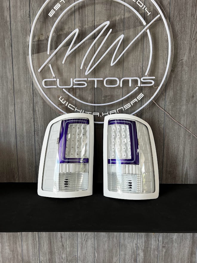 2007-13 GMC SIERRA C BAR TAIL LIGHTS