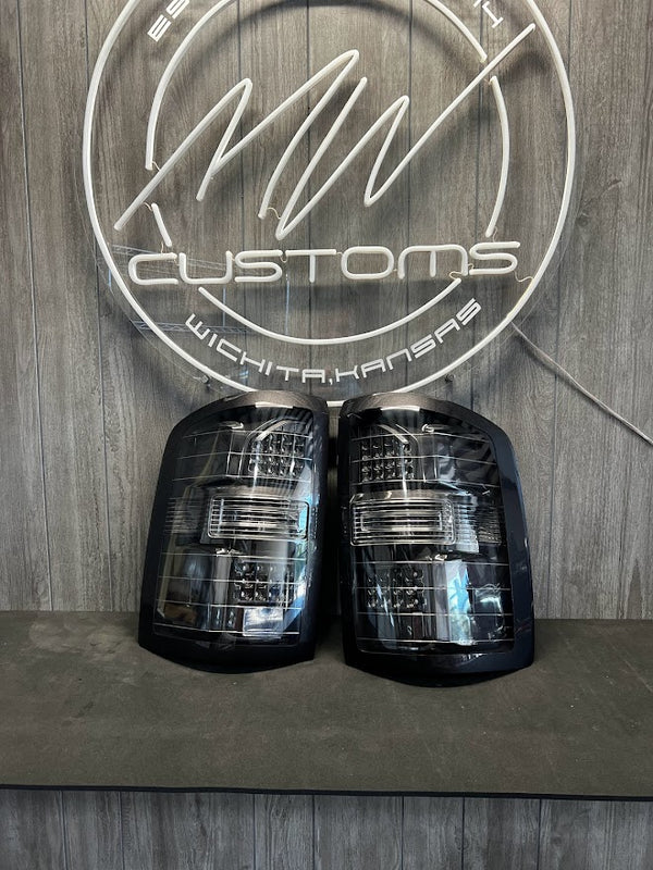 PRE-BUILT 2014-19 GMC SIERRA TAIL LIGHTS