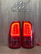 2008-16 FORD SUPER DUTY OVAL BAR TAIL LIGHTS