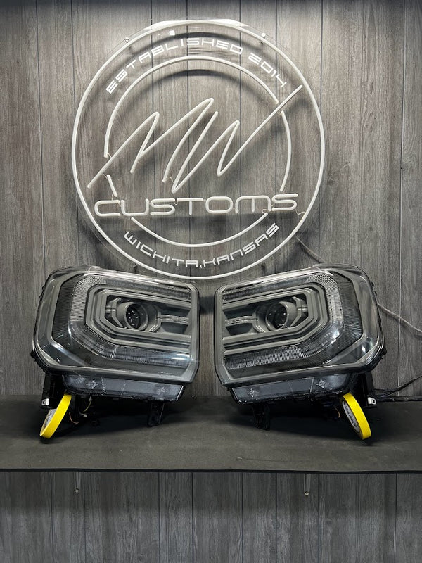 PRE-BUILT 2014-18 GMC SIERRA MORIMOTO XB HEADLIGHTS