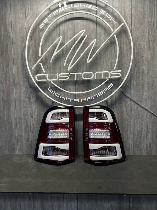 PRE-BUILT 2019+ DODGE RAM RECON TAIL LIGHTS 1500 ONLY