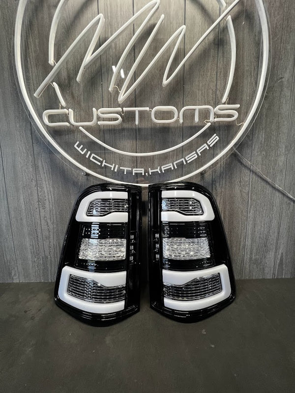PRE-BUILT 2019+ DODGE RAM RECON TAIL LIGHTS 1500 ONLY