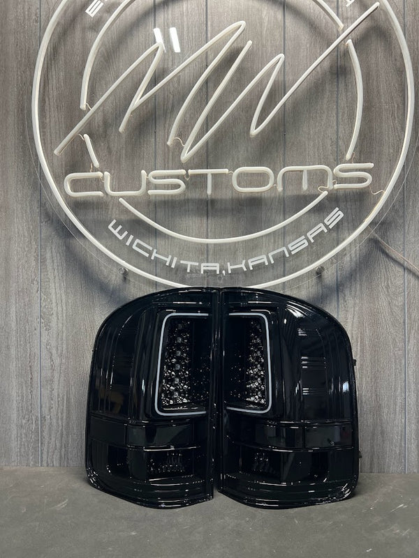 PRE-BUILT 2007-13 CHEVROLET SILVERADO C BAR TAIL LIGHTS